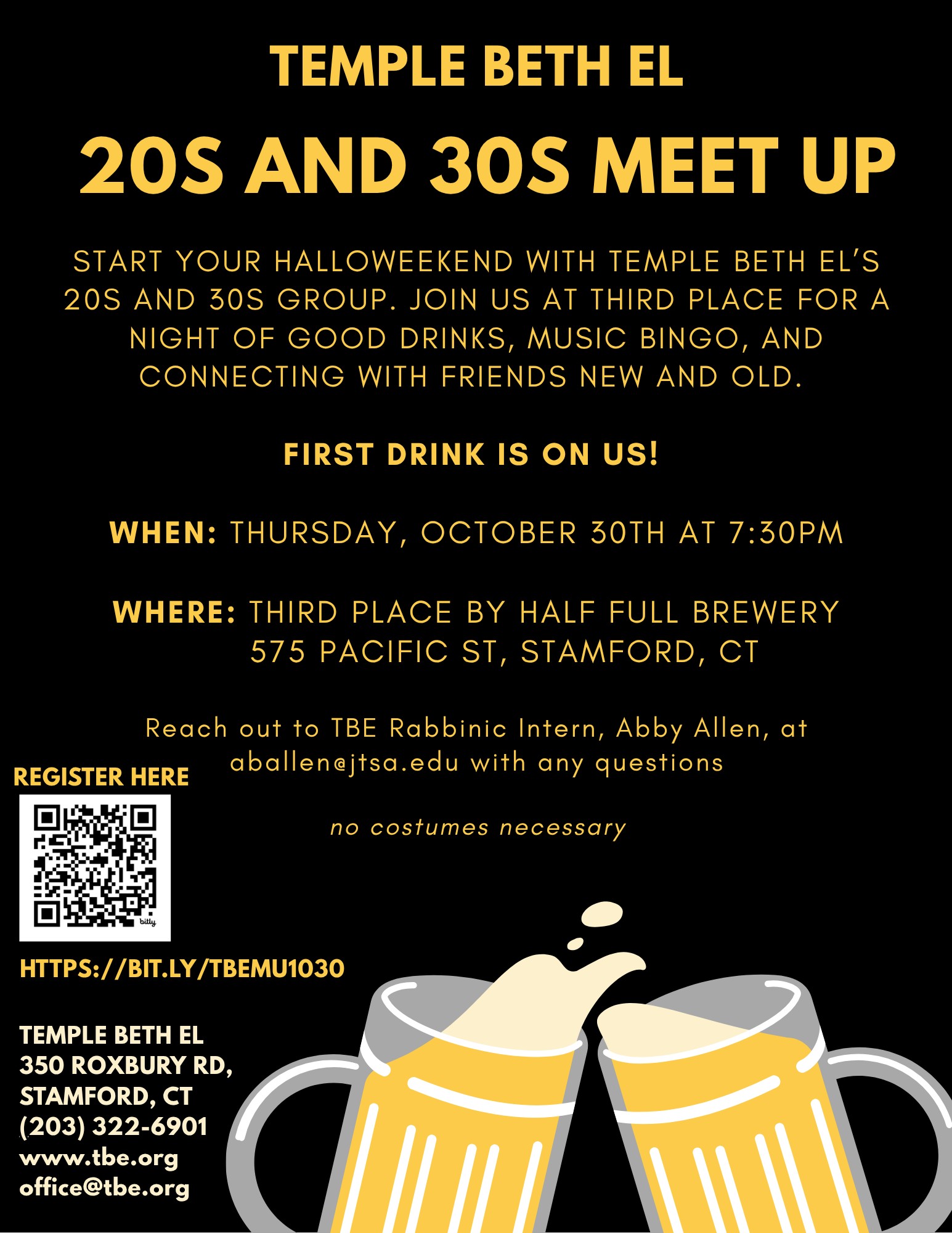 20s & 30s Meet Up @ Third Place by Half Full Brewery